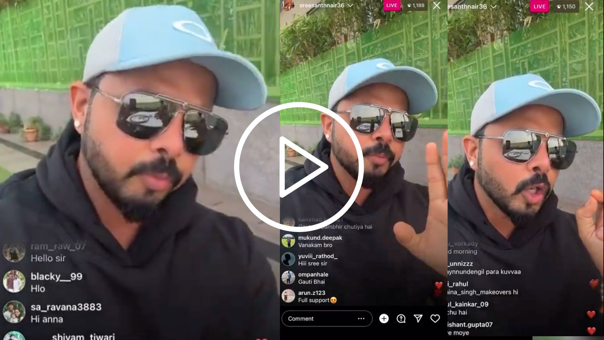 [Watch] 'Fixer Hai Tu Fixer': Sreesanth Goes Live And Accuses Gautam Gambhir Of Brutally Abusing Him 